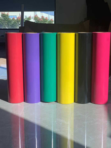 سهل إزالة الأعشاب الضارة بنقل الحرارة من الفينيل القابل للقطع PU المرن للمنسوجات